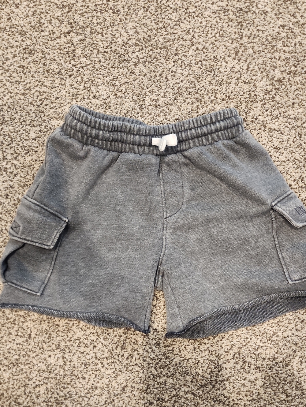 Little Bipsy Gray Kids Cargo Lounge Shorts